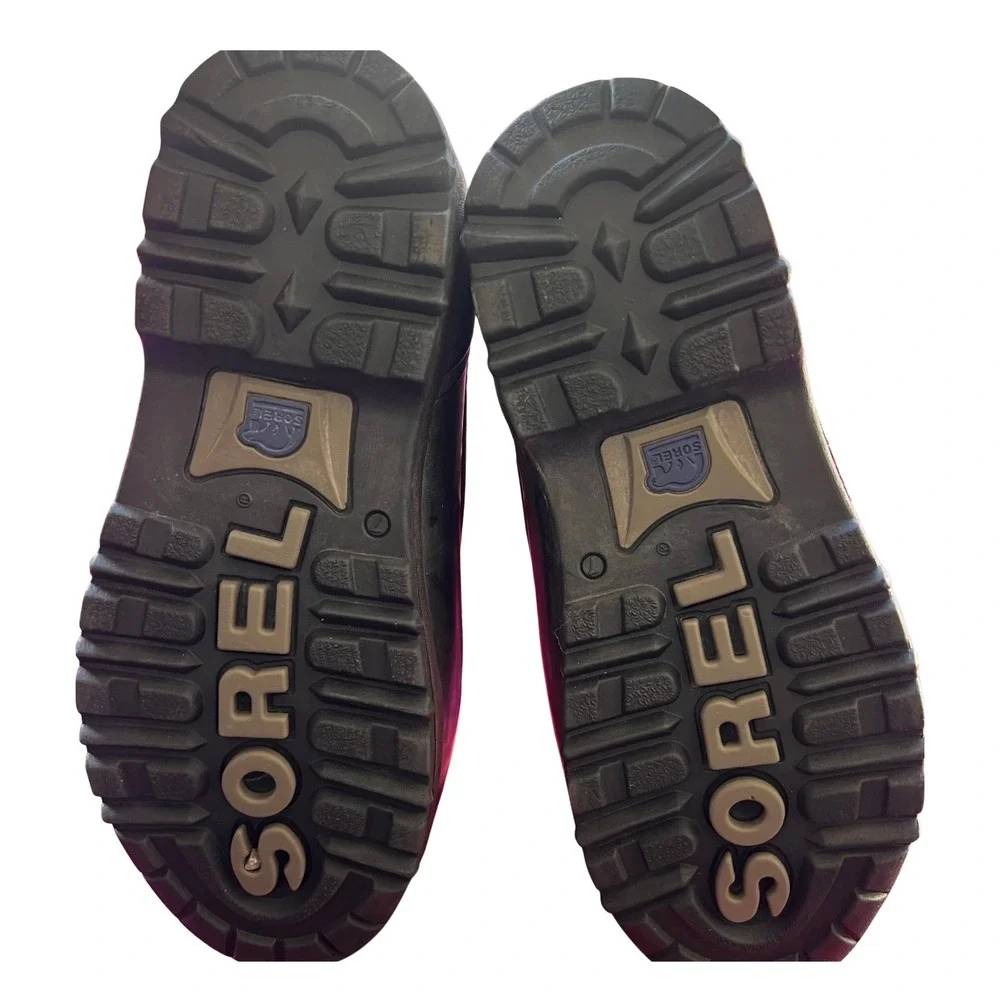 Sorel Women Caribou II Waterproof‎ Winter Snow Boots Size 7 Tan Buck